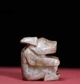 A piece of the Shang and Zhou dynasties was full of jade tiger pieces