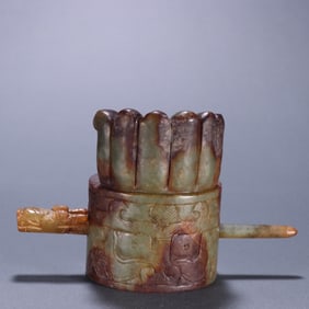 A Han Gao ancient jade headband