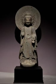A statue of the Buddha of Qingzhou