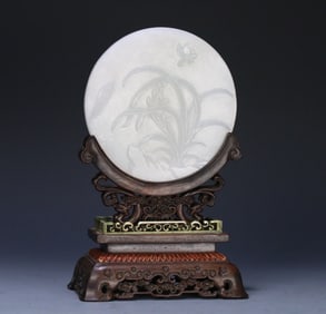 A Qing dynasty Phalaenopsis interstitial