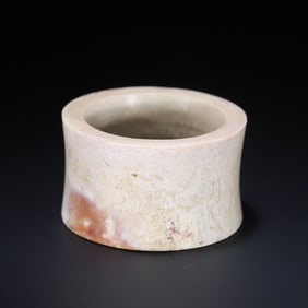 A piece of ancient jade jade ring