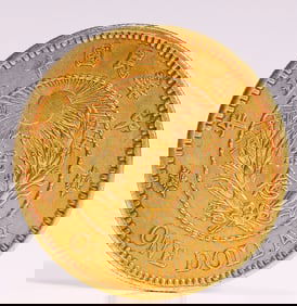 A gold coin