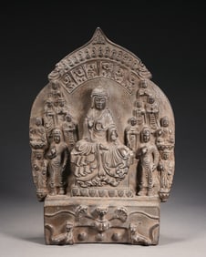 A Northern Qi Buddha statue