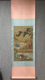 A painting of Qiu Ying