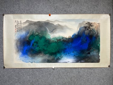 A splash of color landscapes