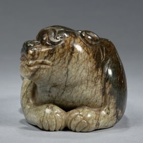 A piece of ancient jade Rui beast