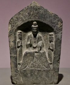 A Northern Wei bluestone Buddhist shrine