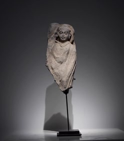 A piece of the Gandhara Buddha statue