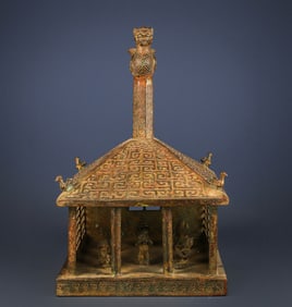 A piece of Han Dynasty bronze rap house
