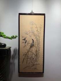 A piece of Republic of China embroidery "icing on the cake"