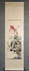 A picture of Jiang Hanting's flowers and birds