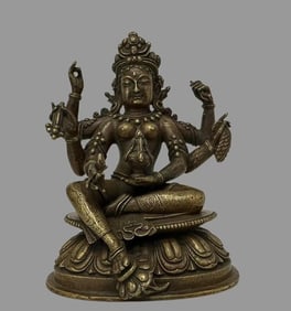 One piece of alloy copper wealth continues the Buddha mother
