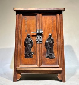 One piece of Huanghuali desk noodle cabinet