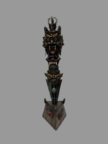 A five-strand vajra pouting device