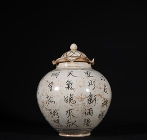 A piece of Song Dynasty Ding kiln jar
