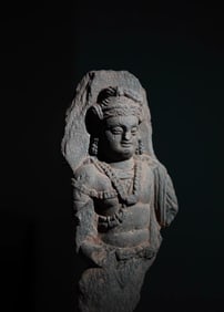 A piece of keydhara dhara stone carving
