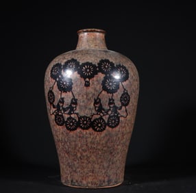 A piece of Song Dynasty Jizhou kiln plum vase