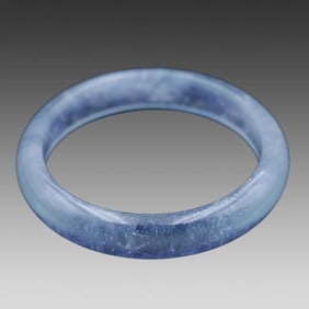A piece of Aquamarine's blue ice bracelet