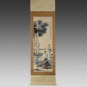 A piece of Zhang Daqian's boutique "Hermit in the Suburbs"