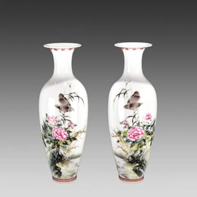 A piece of Zhushan Eight Friends of Cheng Yi Pavilion as a pastel blue pool Qing Dynasty Ming