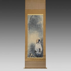 A picture of Zhang Daqian's boutique "Gao Shi Character Map"