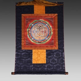 A piece of Kalachakra mandala in Nepal