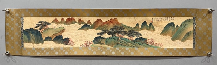 A painting by Zhang Daqian