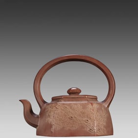 A purple sand plum blossom jug
