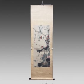 A handscroll of Wang Xuetao's fine flowers