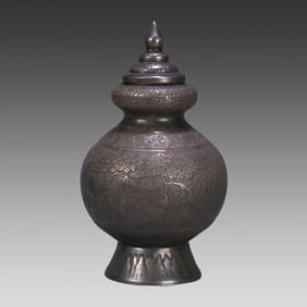 An old silver pot of character stories