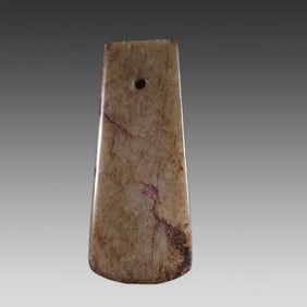 A piece of Hetian jade's Zhang