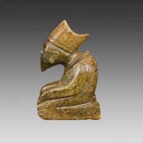 A piece of jade of Hetian jade