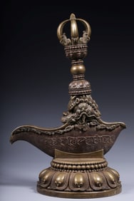 A piece of alloy copper diamond knife from the Qing Dynasty