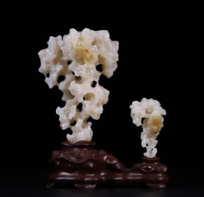 A piece of Hetian Yulu Road through Shanzi ornaments