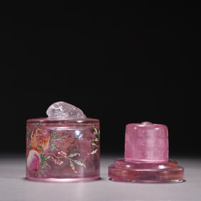 A set of Qianlong glazed engraved poems with box wrenches
