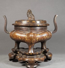 A piece of Qing Dynasty dry Qing Dynasty palace smoker