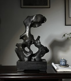 A piece of Qing Dynasty Taihu Lake Shi Yuyun