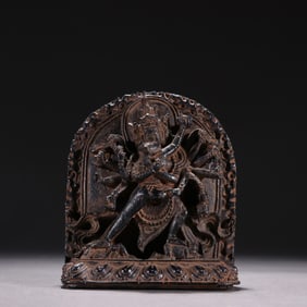 A piece of Qing Dynasty Tibetan Shengle Vajra
