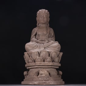 A Song bluestone Sakyamuni ornament