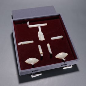 A Set of Gaogu Jade Ornaments