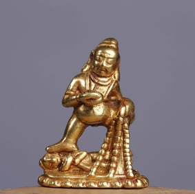 A piece of pure gold and black wealth in the Ming Dynasty