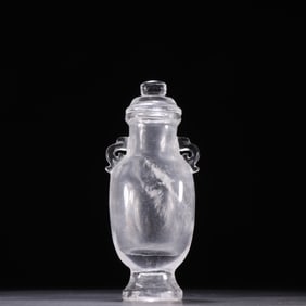 One piece of crystal amphora bottle