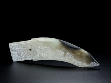 A jade knife from the Han Dynasty