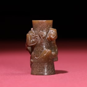 A piece of Manqin dragon Lezi