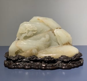 A piece of Hetian Yushanzi ornaments