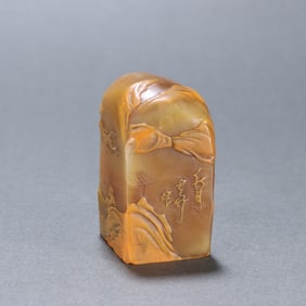 A piece of Xu Sangeng's Tian Huangshi character story seal