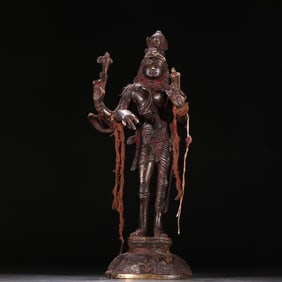 A beautiful bronze of the mighty Shiva