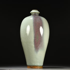 A piece of the kiln of the Jun kiln of the Song Dynasty