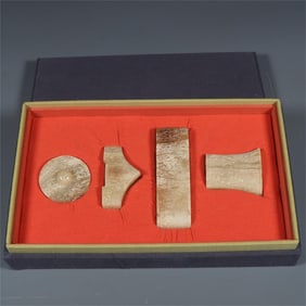 A fine ancient jade sword ornament