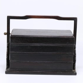 A piece of rosewood food box from the Qing Dynasty